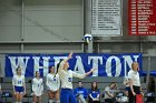 VB vs USCGA  Wheaton College Women's Volleyball vs U.S. Coast Guard Academy. - Photo by Keith Nordstrom : Wheaton, Volleyball